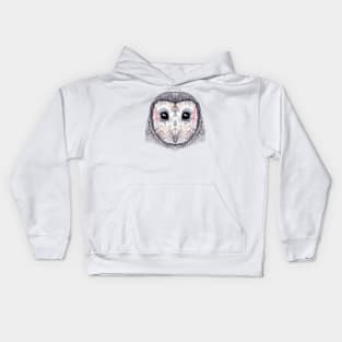 Sugar Skull Owl Kids Hoodie